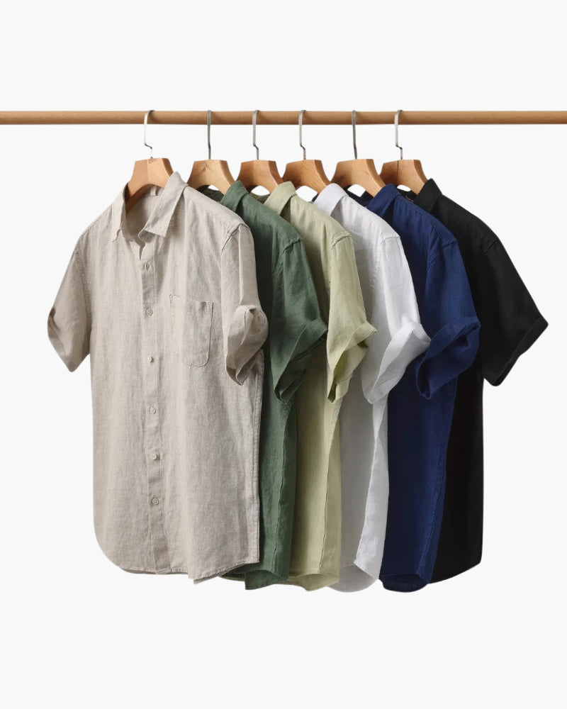 Venice - Linen Shirt (Shortsleeve)