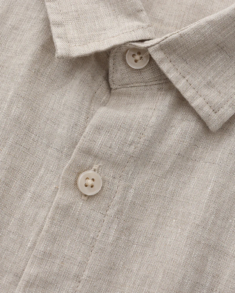 Venice - Linen Shirt (Shortsleeve)