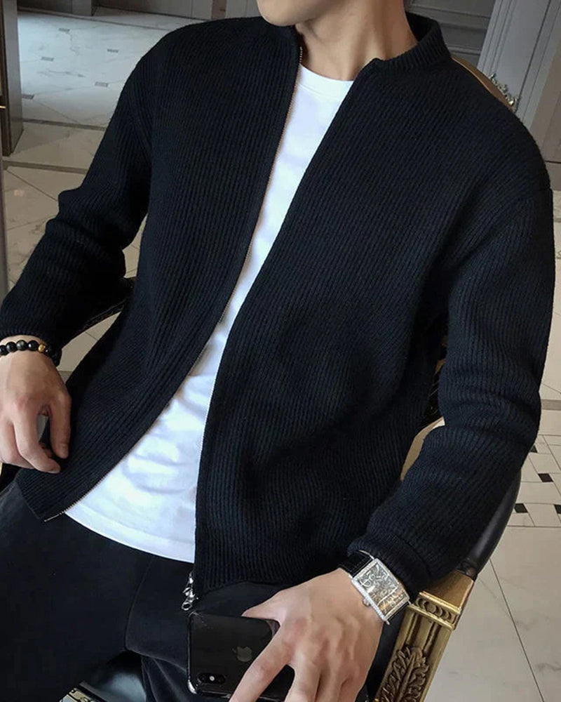 Soft Zip Up Sweater
