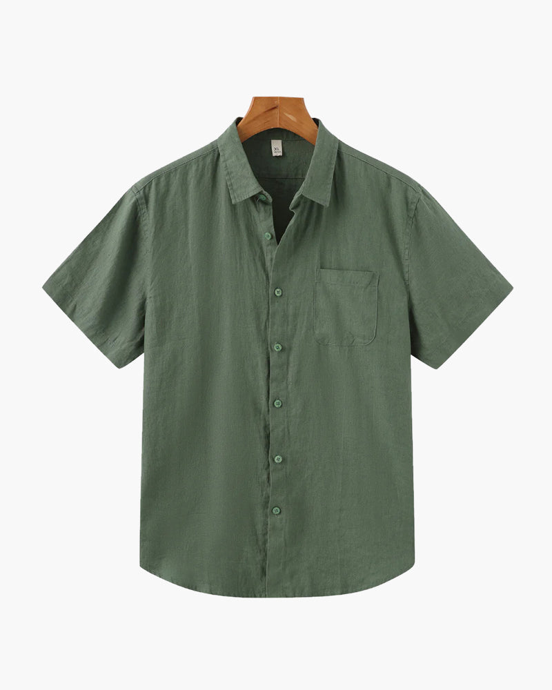 Venice - Linen Shirt (Shortsleeve)