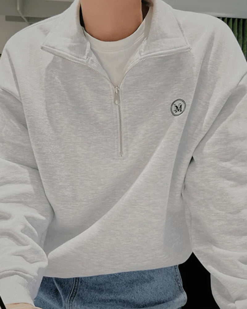 London Cotton Zip Up