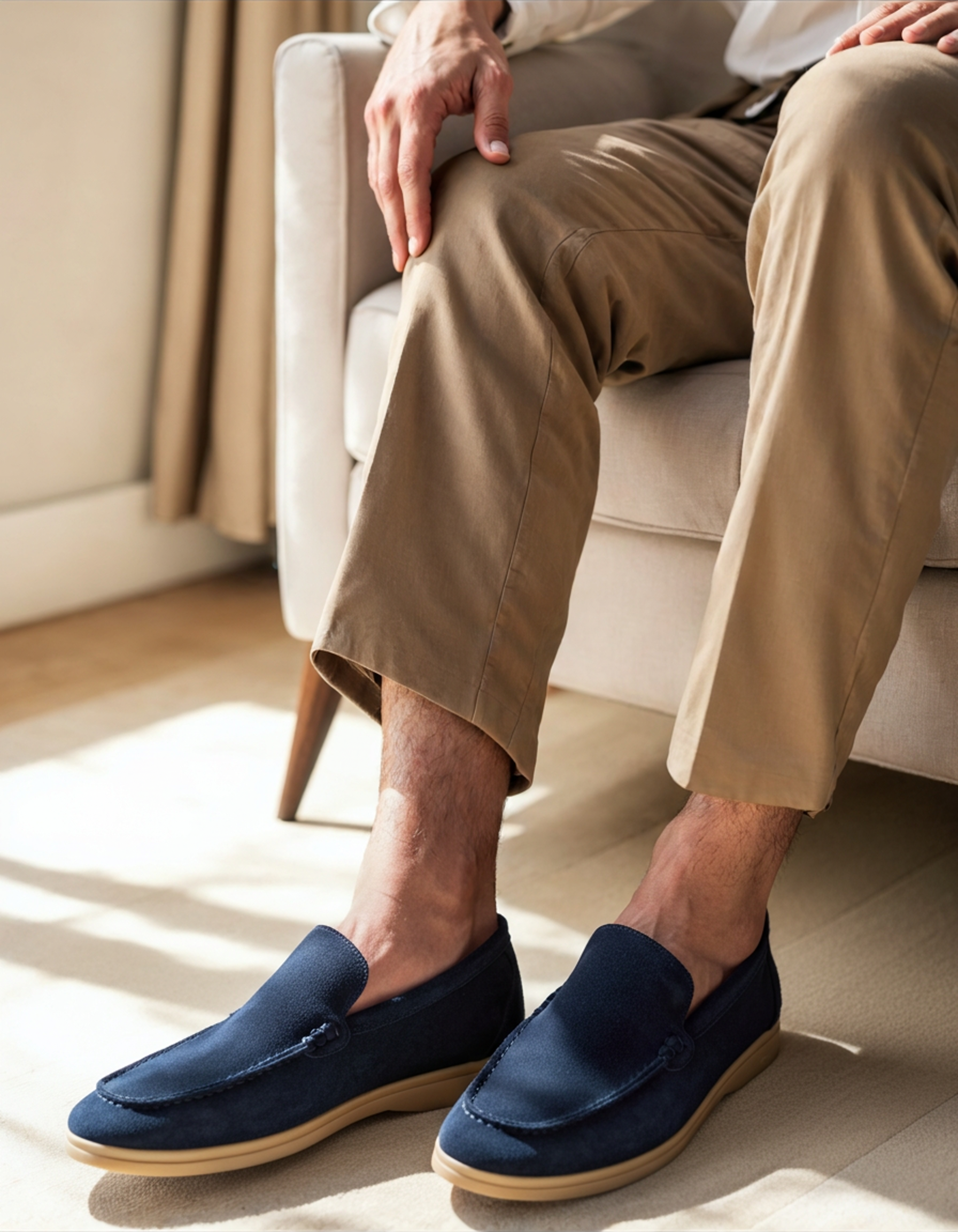 Old Money Premium Suede Loafers