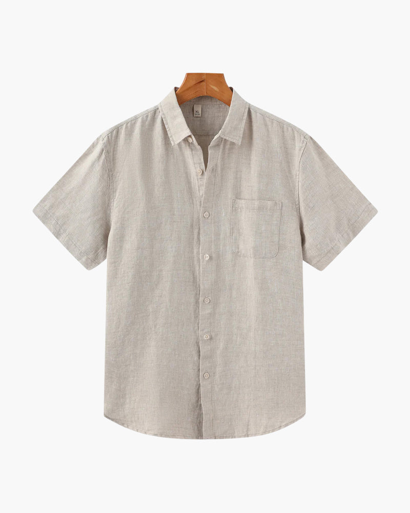 Venice - Linen Shirt (Shortsleeve)