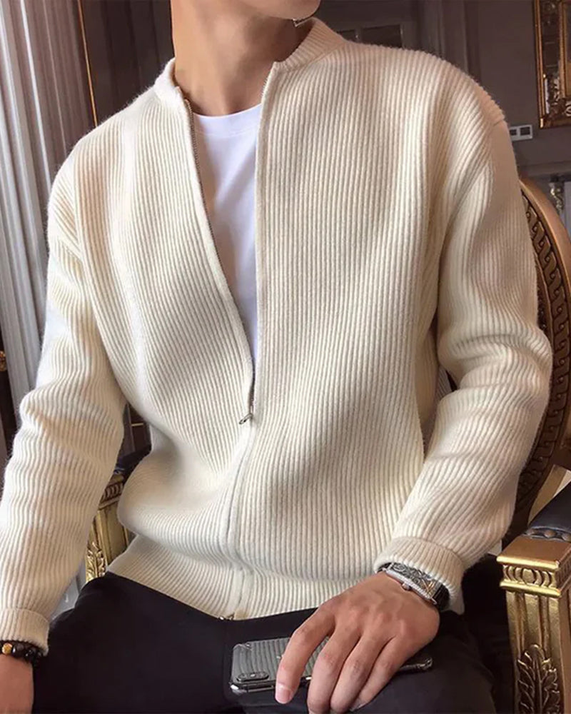 Soft Zip Up Sweater