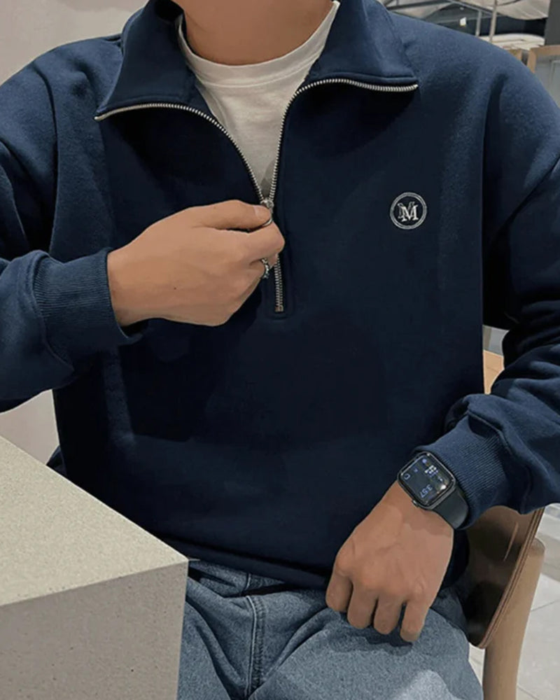 London Cotton Zip Up