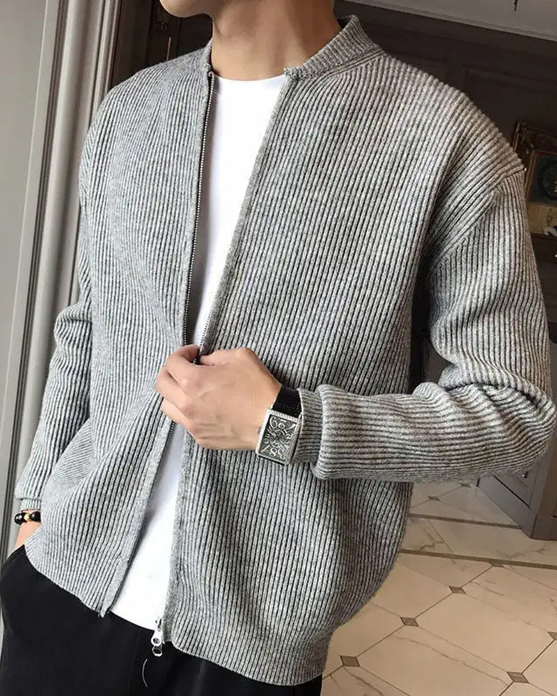 Soft Zip Up Sweater