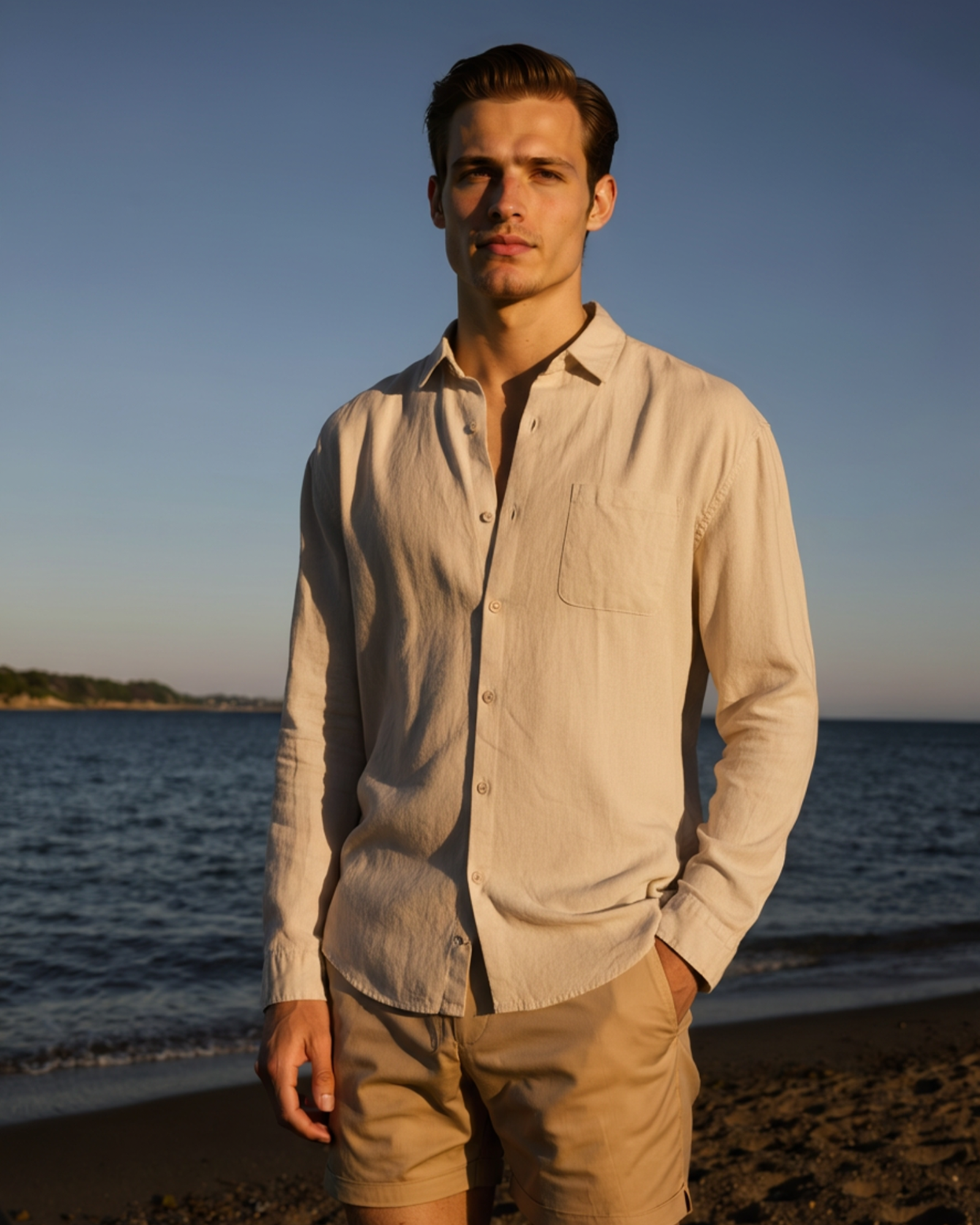 Portofino - 100% Linen Shirt